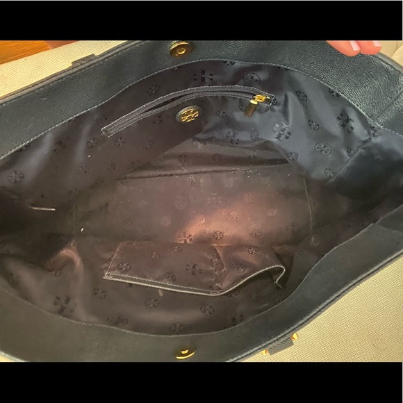 Navy Tory Burch Tote Bag - Picture 10 of 12